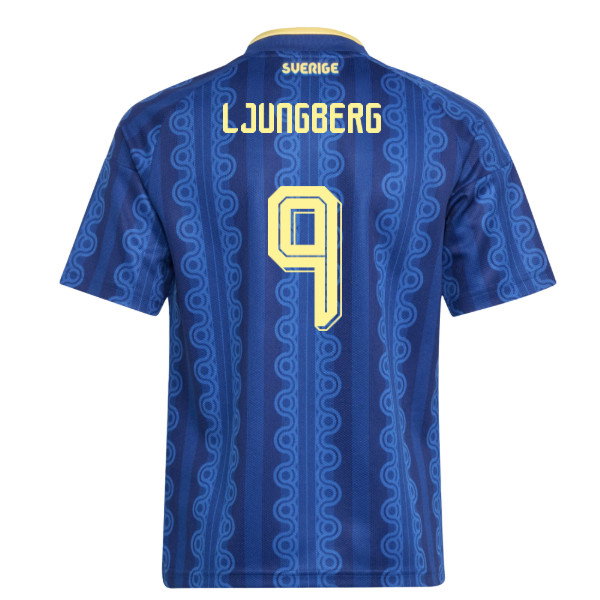 2026-2027 Sweden Away Shirt (Kids) (Ljungberg 9)-SoccerKits Hub | Buy Soccer Jerseys Online